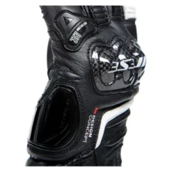 Guanti In Pelle Carbon 4 Lady Lunghi Black/black/white