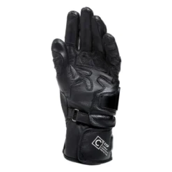 Guanti In Pelle Carbon 4 Lady Lunghi Black/black/white