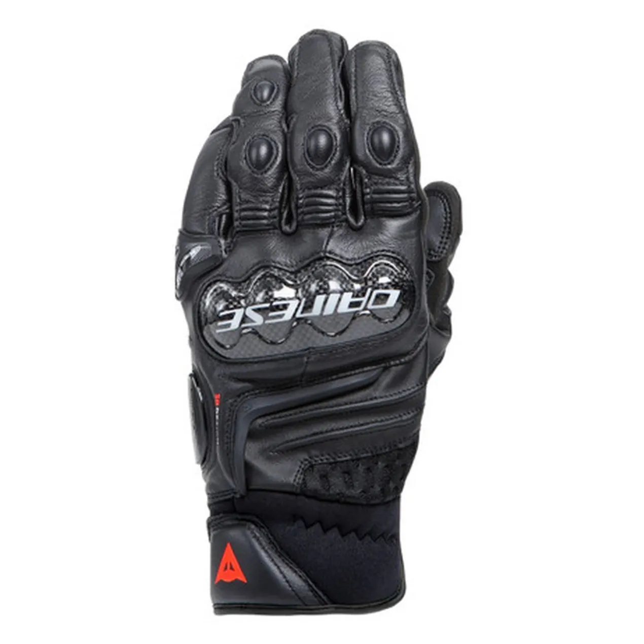 Guanti In Pelle Dainese Carbon 4 Corti Black/black