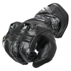 Guanti In Pelle Spyke Tech Pro Black