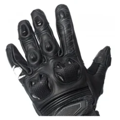 Guanti In Pelle Spyke Tech Race Zero Black