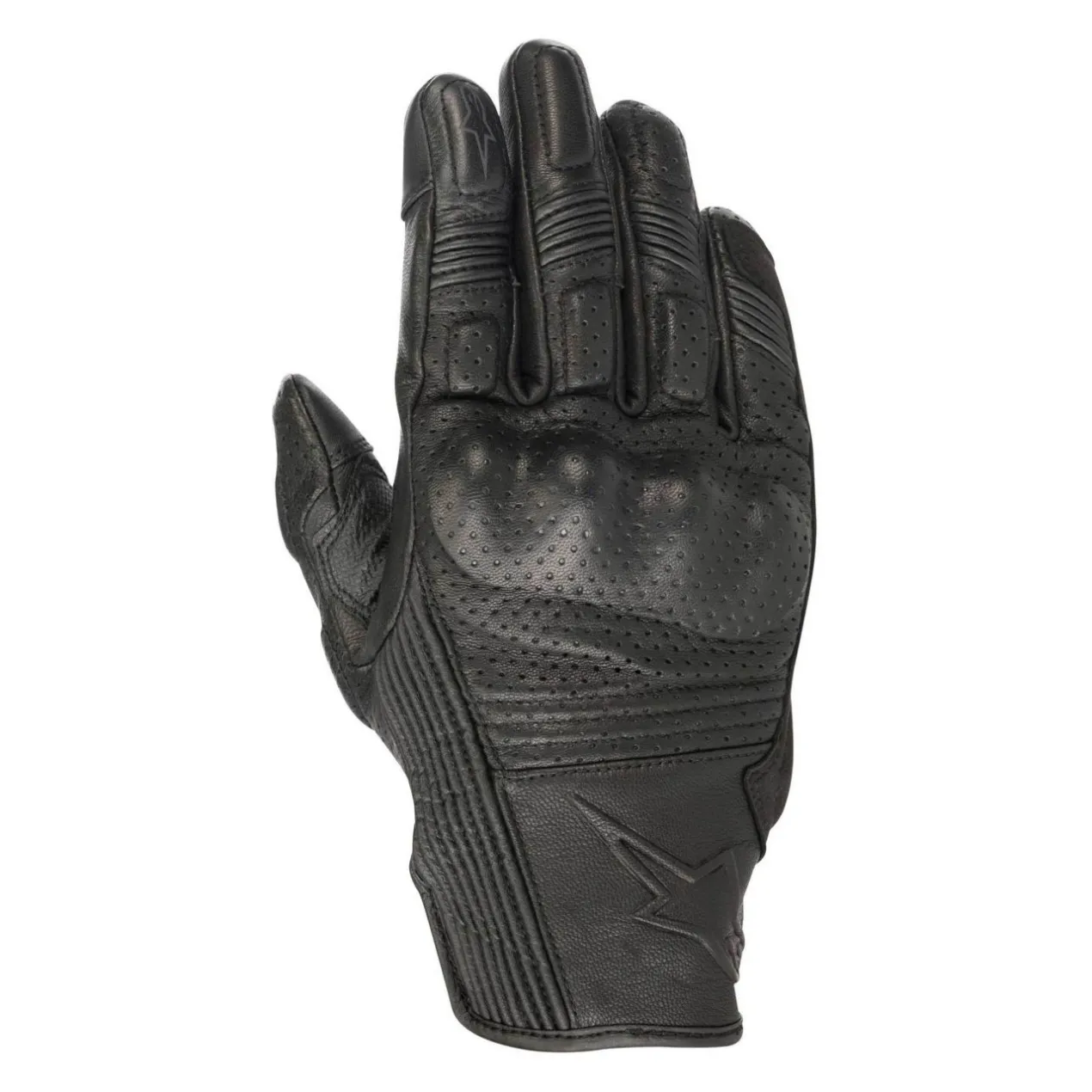 Guanti In Pelle Traforati Alpinestars Mustang V3 Black