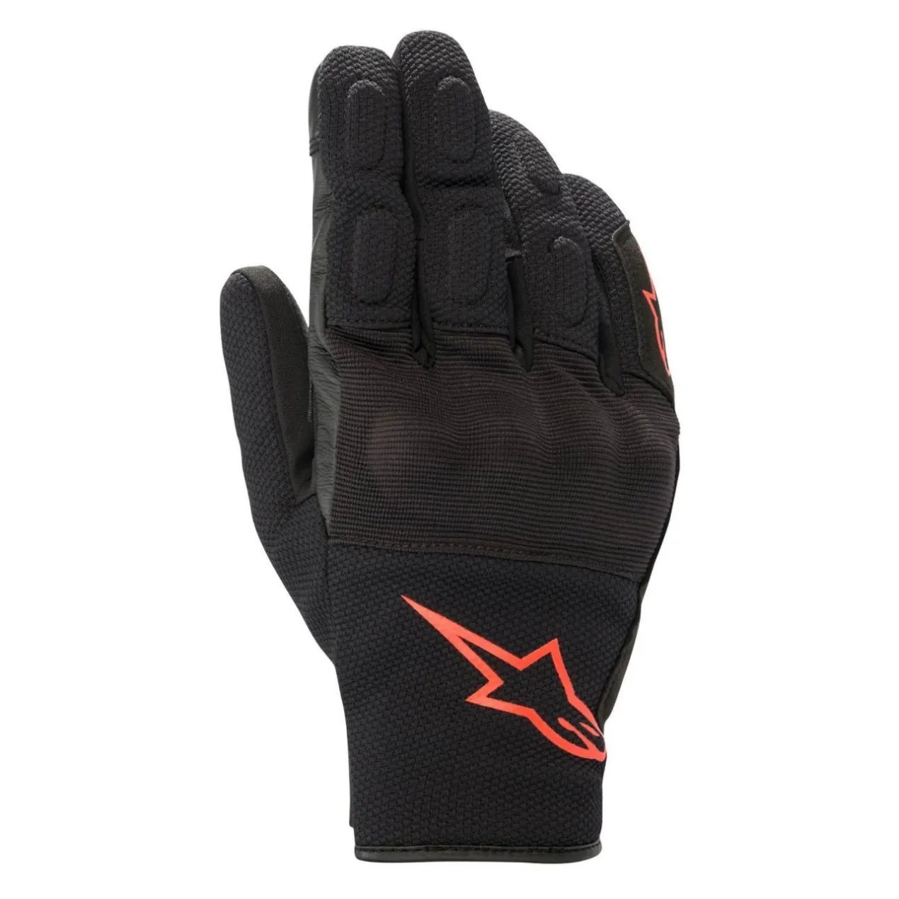 Guanti Invernali Alpinestars S Max Drystar Gloves Black Red Fluo