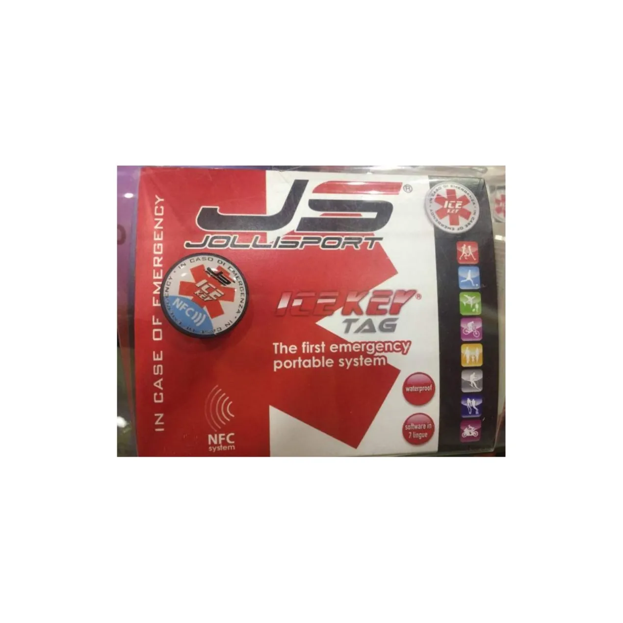 Ice Key Tag Jollisport - Dispositivo Di Sicurezza