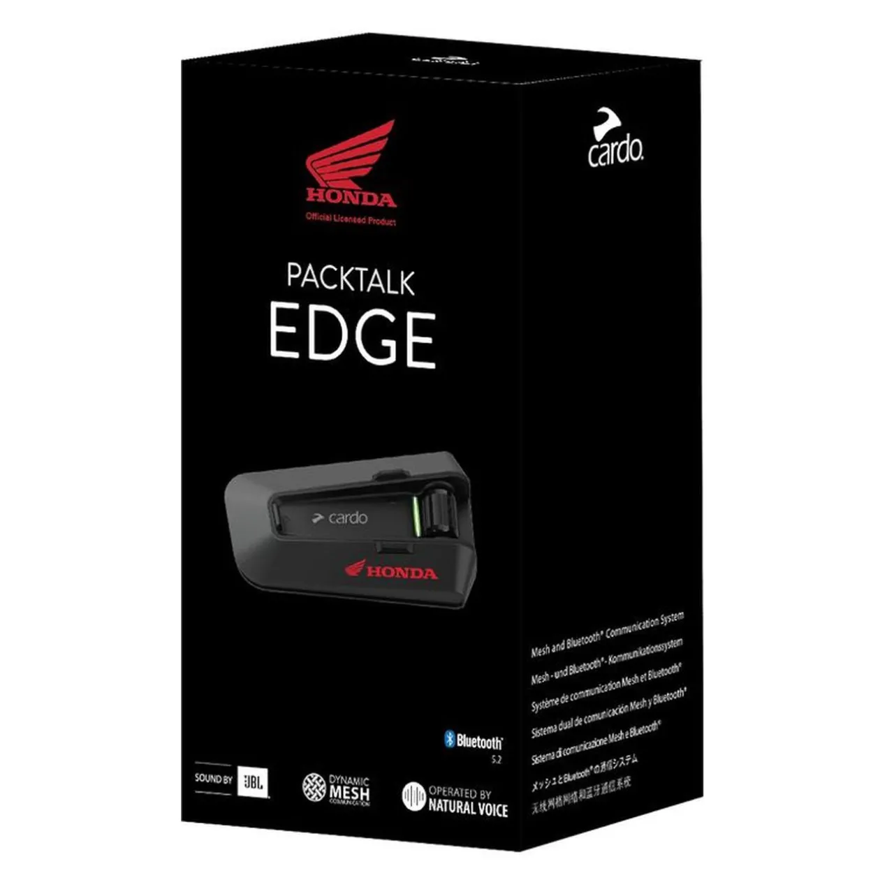 Interfono Cardo Packtalk Edge Honda - Single