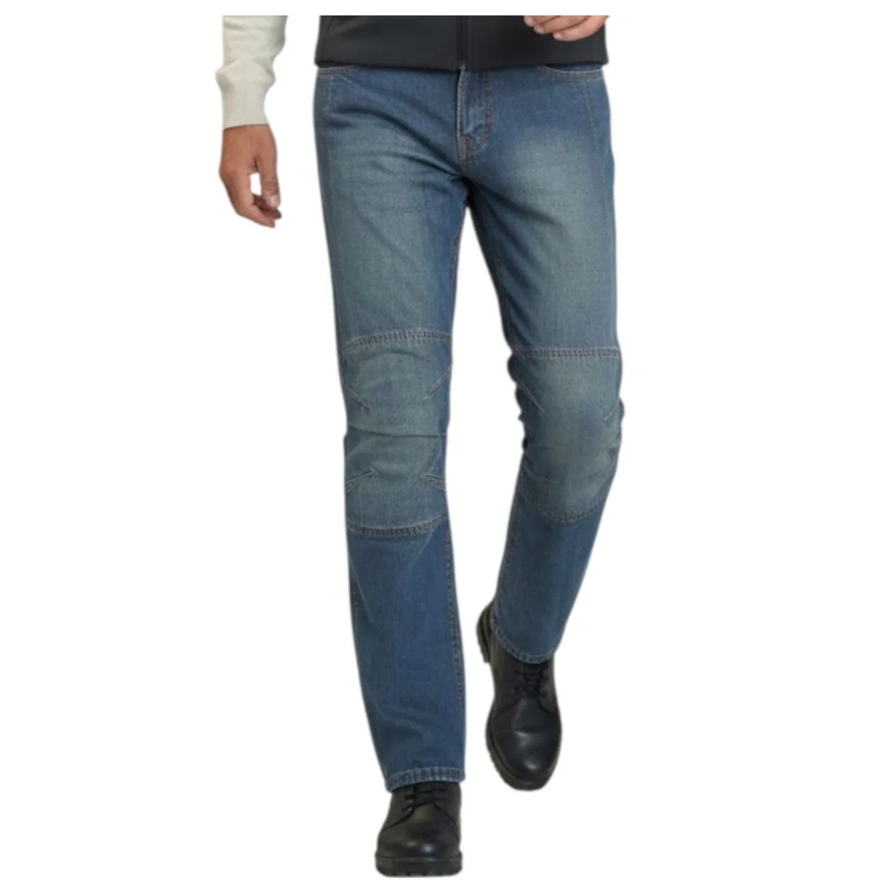 Jeans Con Protezioni Ixs Django 5 Tasche Blu