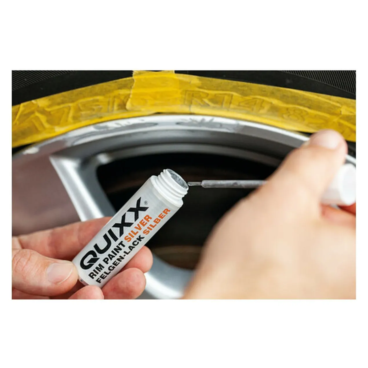 Kit Riparazione Cerchi In Lega Quixx Argento