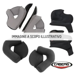 Kit Guanciali Taglia Xl Per Caberg Hyperx