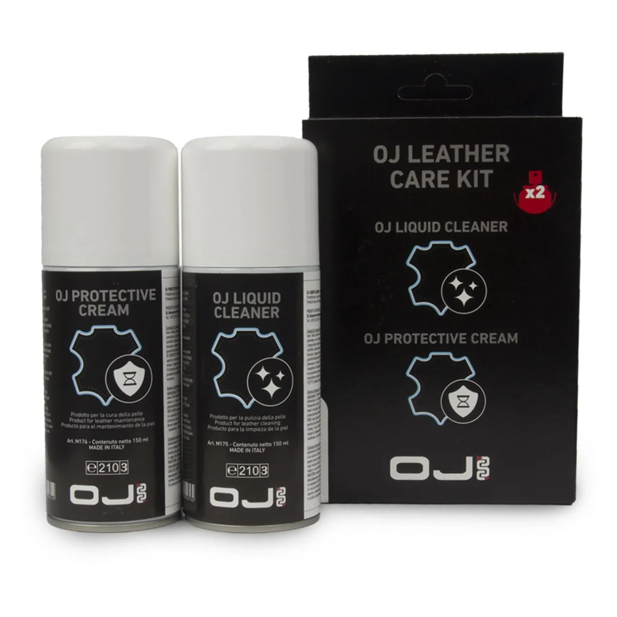Kit Pulizia Pelle Oj Leather Care Kit