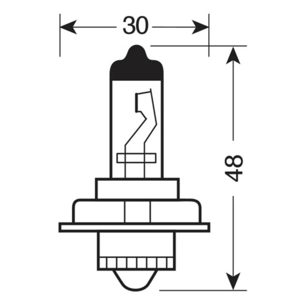 Lampada Blu-xe 12vs3 15w P26s