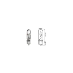 Lampadina Dicra 12v 12w W2x4,6d