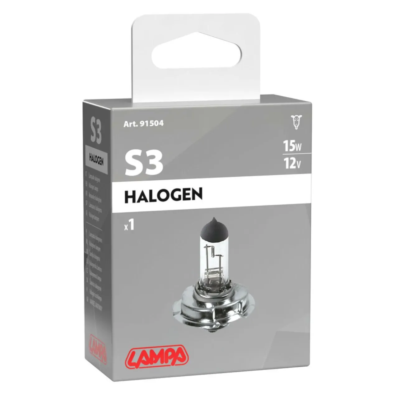 Lamp.alogena S3 12v/15w P26s