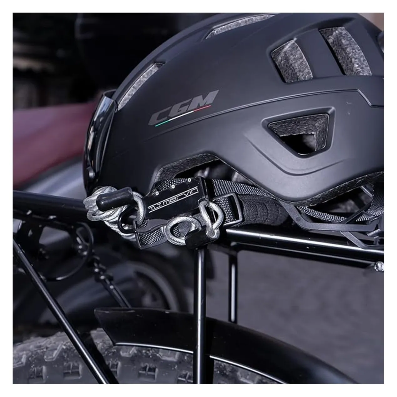 Lucchetto Casco Con Combinazione Tj Marvin Helm Z42