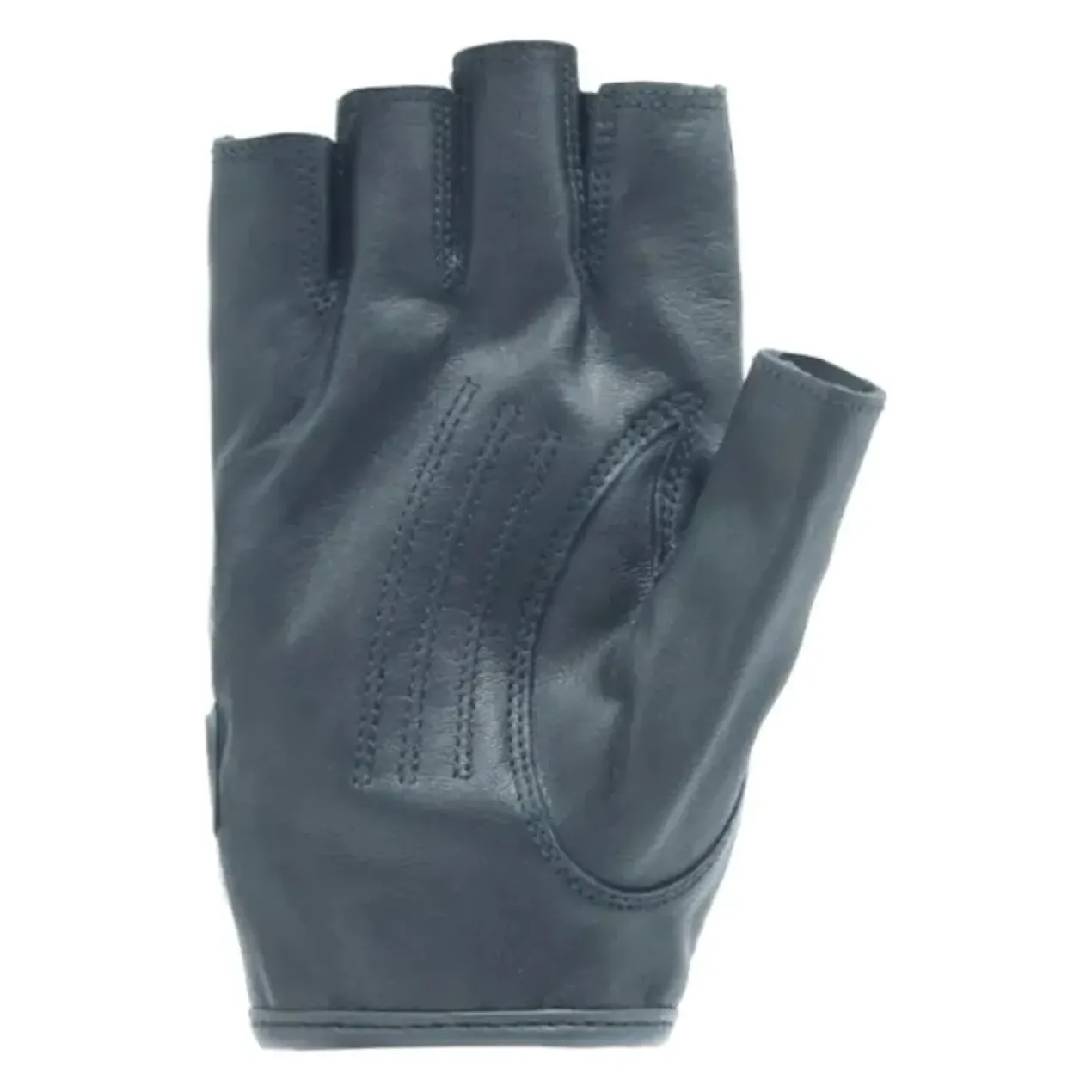 Mezzi Guanti In Pelle Oj Fresh Nero
