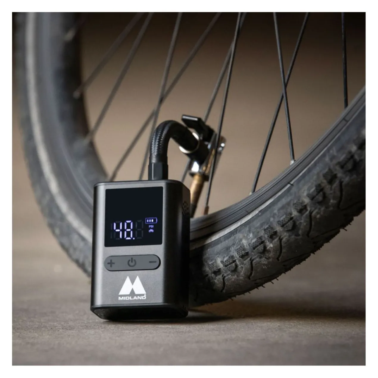 Midland Mini Compressore Ad Aria Con Power Bank E Kit Di Riparazione