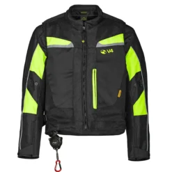 Motoairbag Mab V4.0 Airbag Con Maniche Removibili Nero