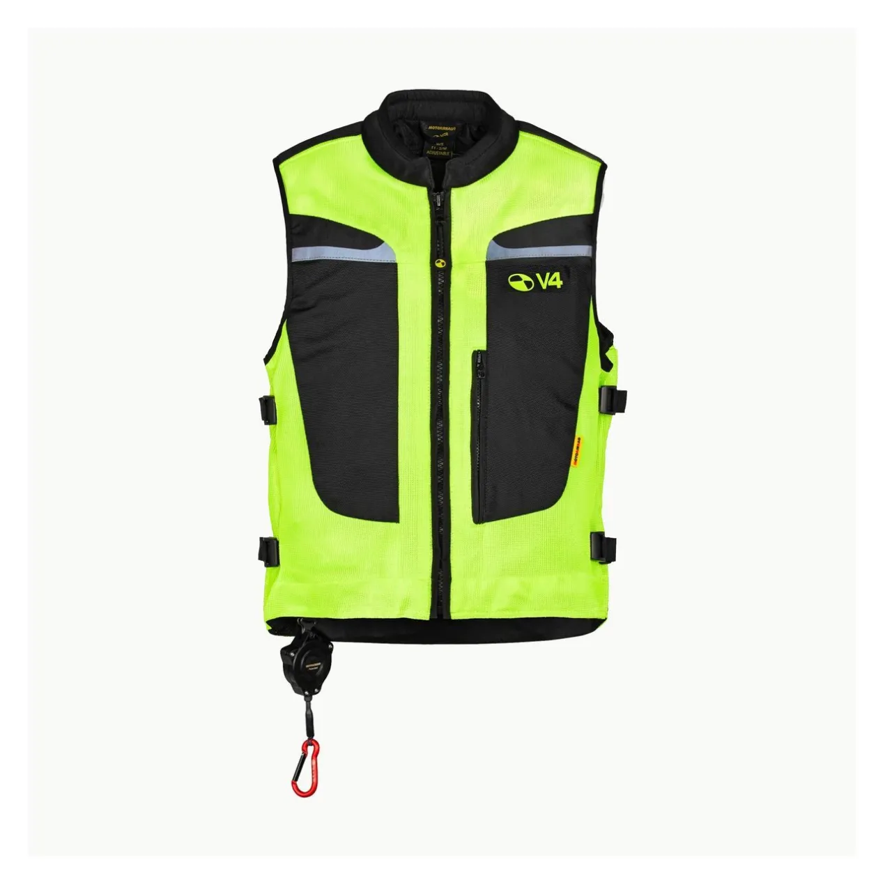 Motoairbag Mab V4 Modular Solo Gilet Fluo