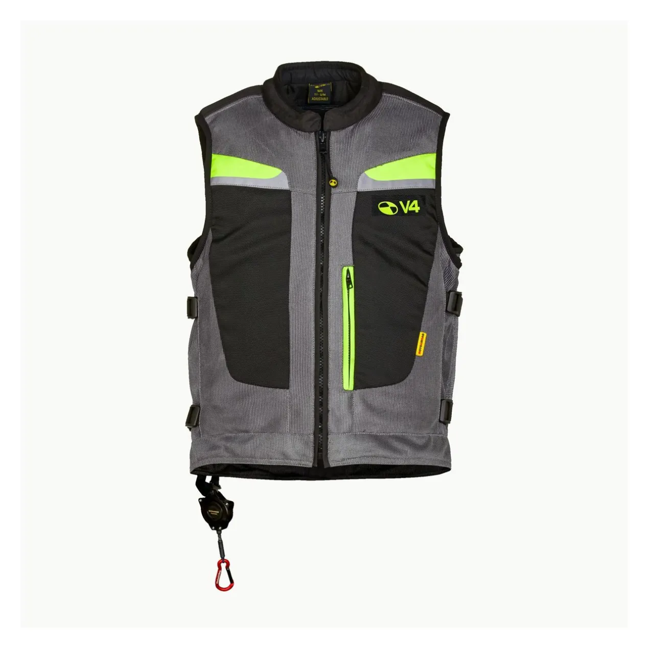 Motoairbag Mab V4 Modular Solo Gilet Grigio
