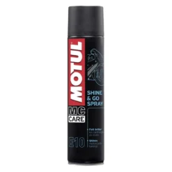 Motul E10 Shine & Go Spry Lucidante Per Plastiche E Vernici 400 Ml