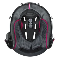Nolan Interno Clima Comfort Tg.xs Black Red Per Ncom N40full/-5gt
