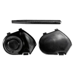 Nolan Placchette Visor Flat Black Per N43/e/eair/air/g4.1/e/pro/g4.2pro