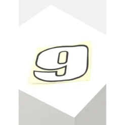 Numeri Adesivi Grandi 15x14 Numero 6/9