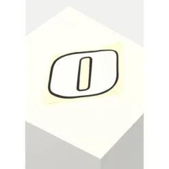 Numeri Adesivi Grandi 15x14 Numero 0