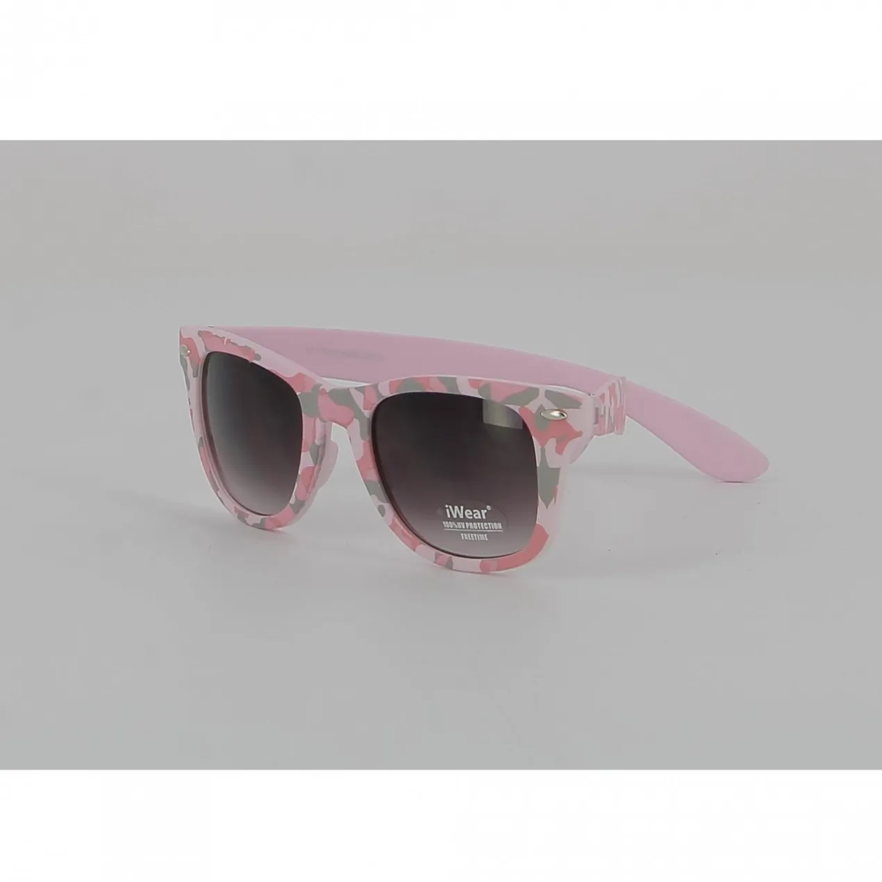 Occhiale Bertoni Ft46 Camo Rosa Lente Fumo