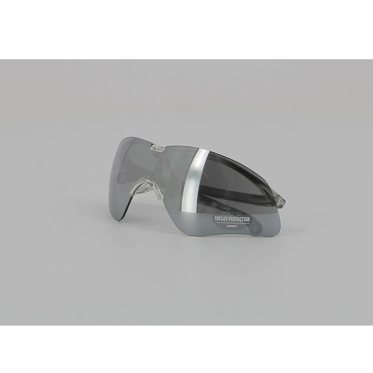 Occhiali Bertoni D370a Argento Sfumato Con Kit Lenti Drive