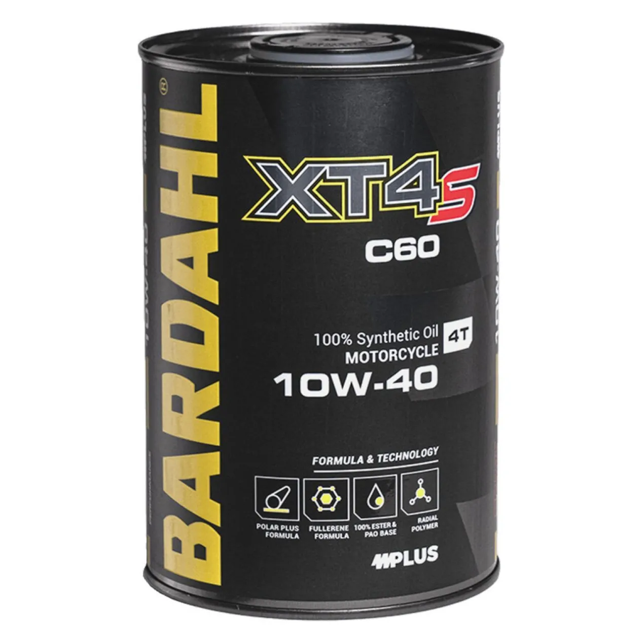 Olio Bardahl Xt4-s C60 10w40 Moto Conf. 1 Lt