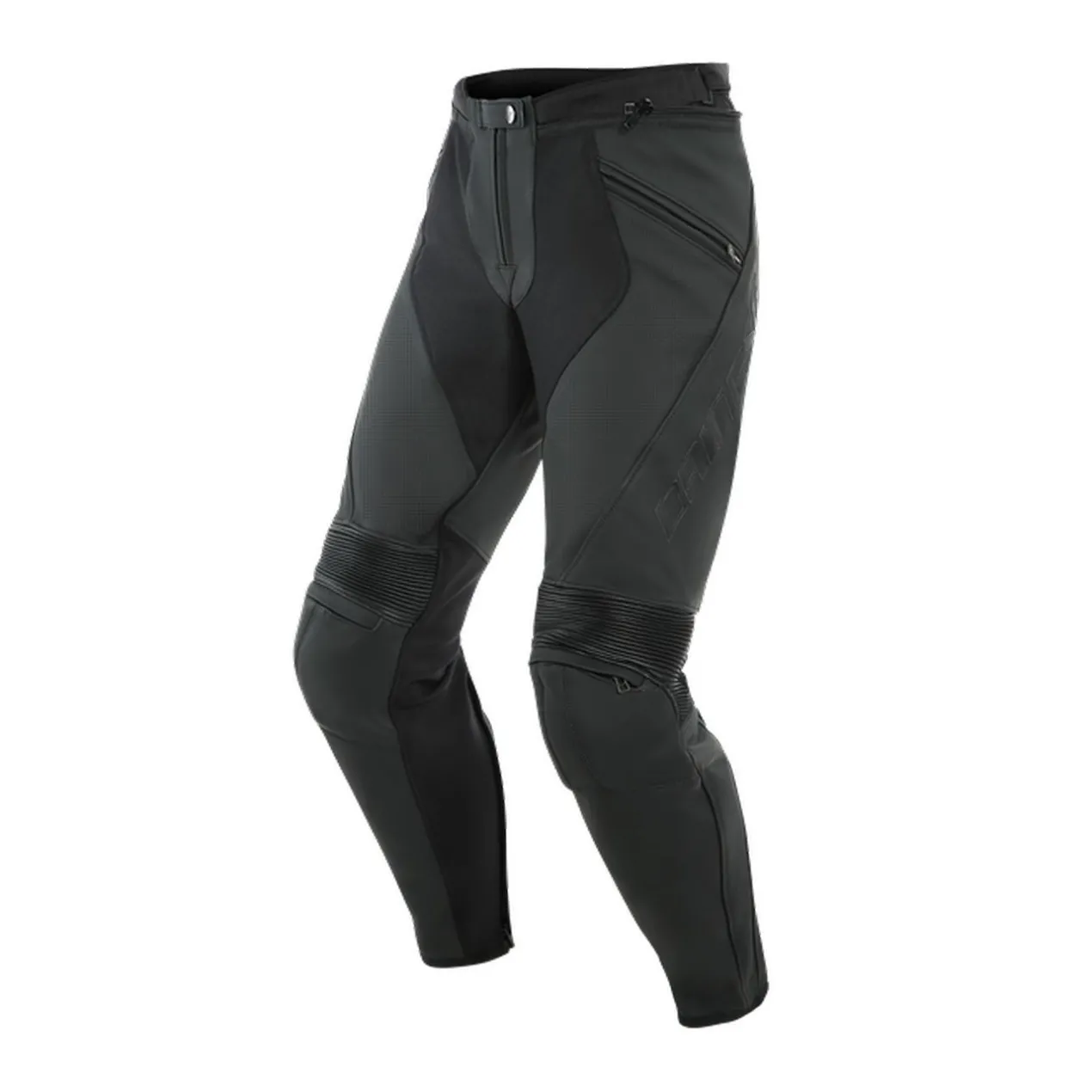Pantalone In Pelle Traspirante Dainese Pony 3 Black-matt