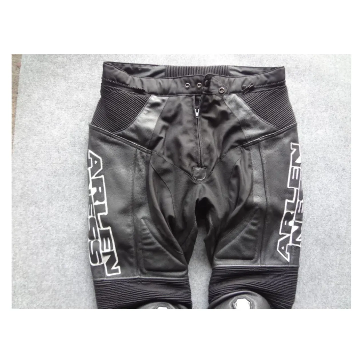 Pantalone Tecnico In Pelle Arlen Ness 9692 Nero