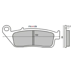 Pastiglie Rms Atlantic Madison Front 225100690