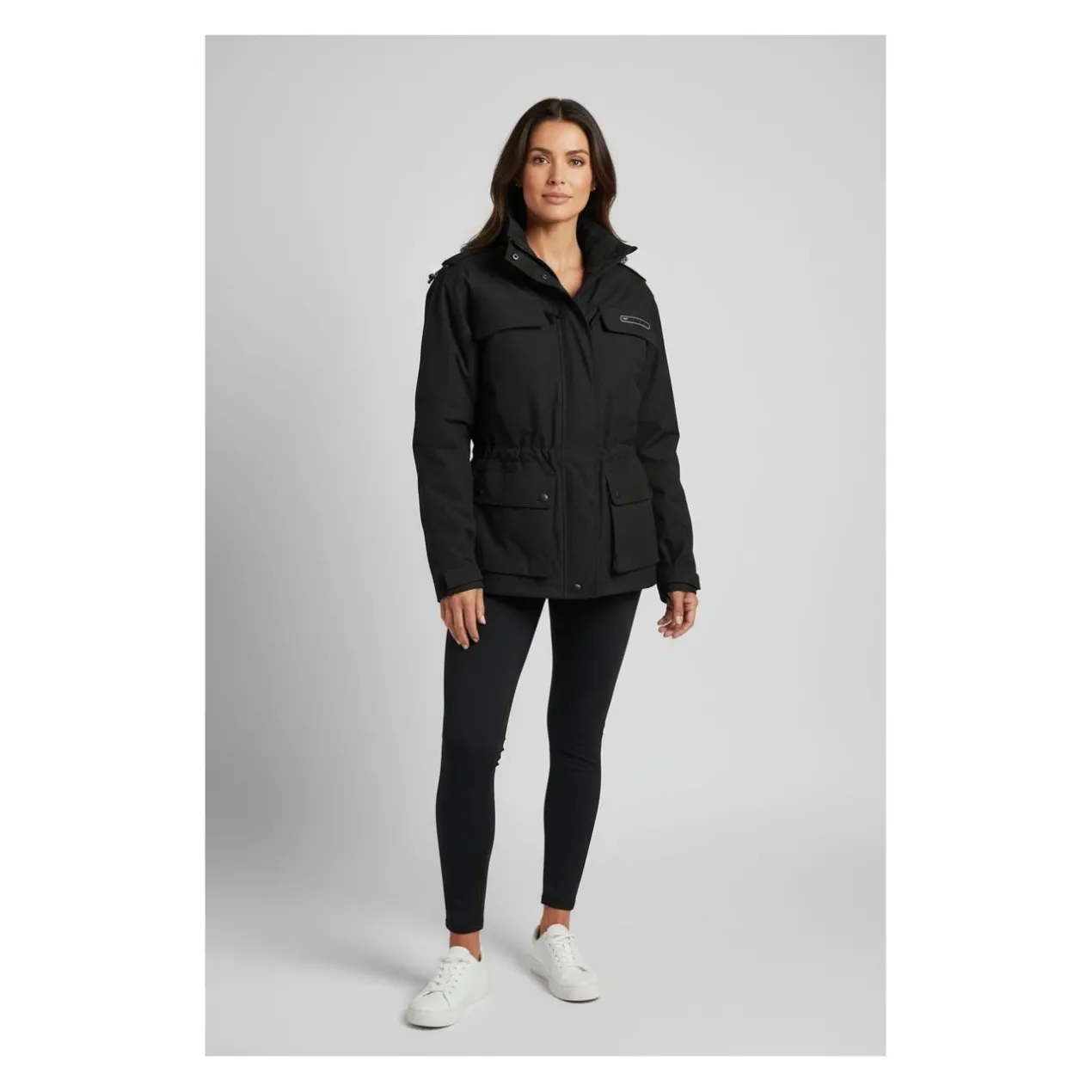 Piumino Axo Metropolitan Invernale Doppio Strato Nero