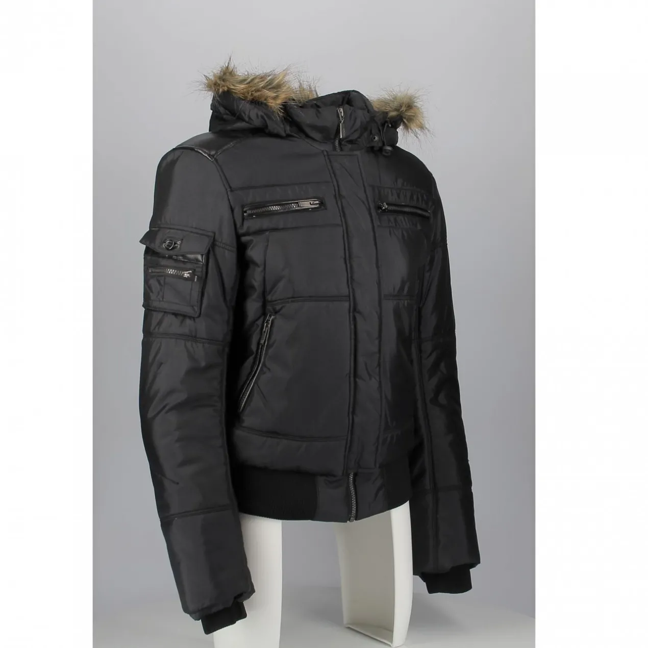 Piumino Donna Impermeabile Ixs Aspen Nero