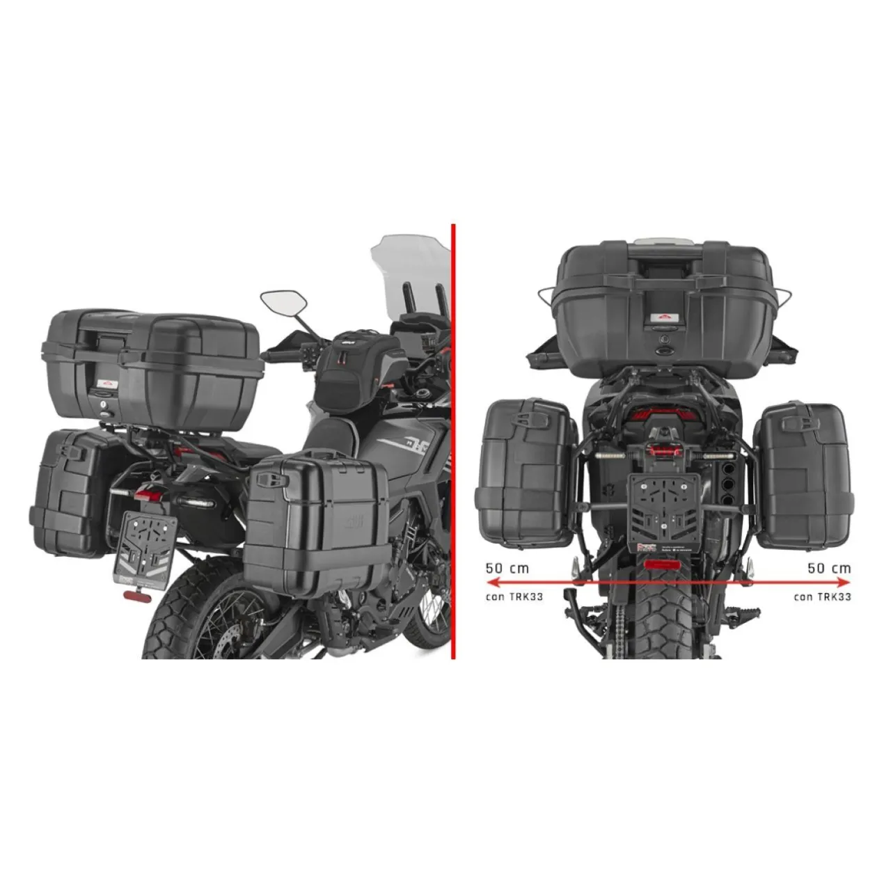 Portav.lattacchi Zontes 703f 2025 Givi Plo7607mk