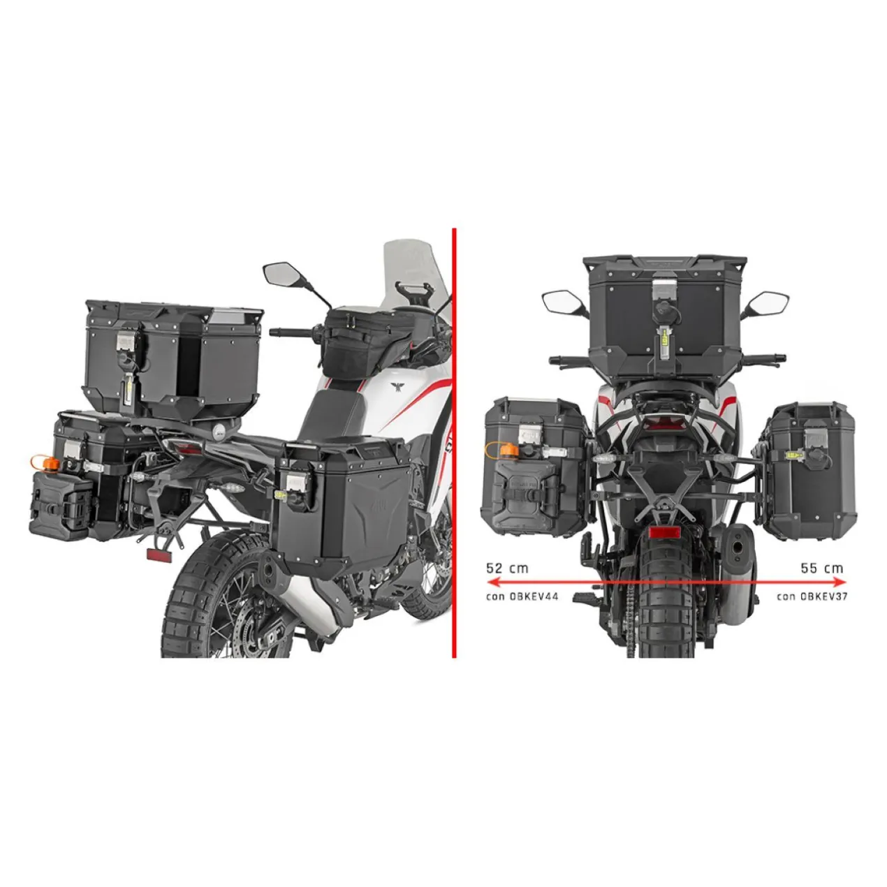 Portav. L. Moto Morini X-cape 700 (2025) Givi Plo9352cam