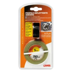 Profilo Ruote Riflettente Con Adattatore Bianco Lampa