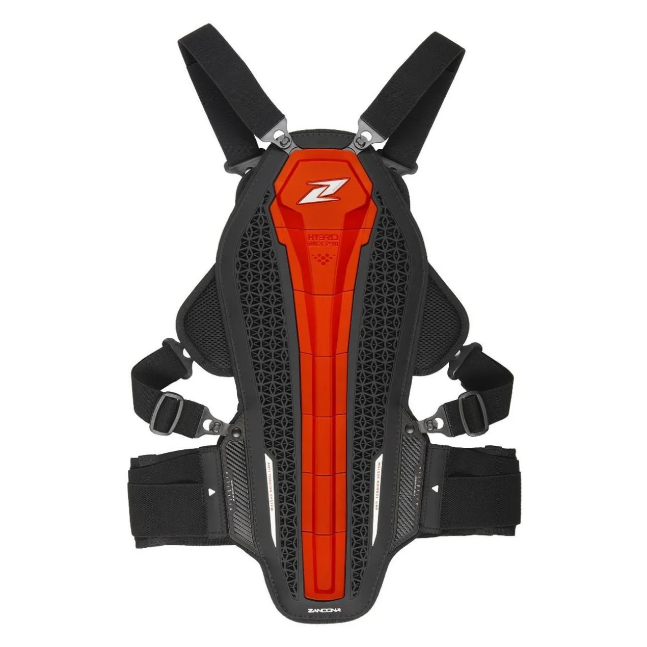 Protezione Dorsale E Pettorale Zandona Hybrid Armour X8 Rosso