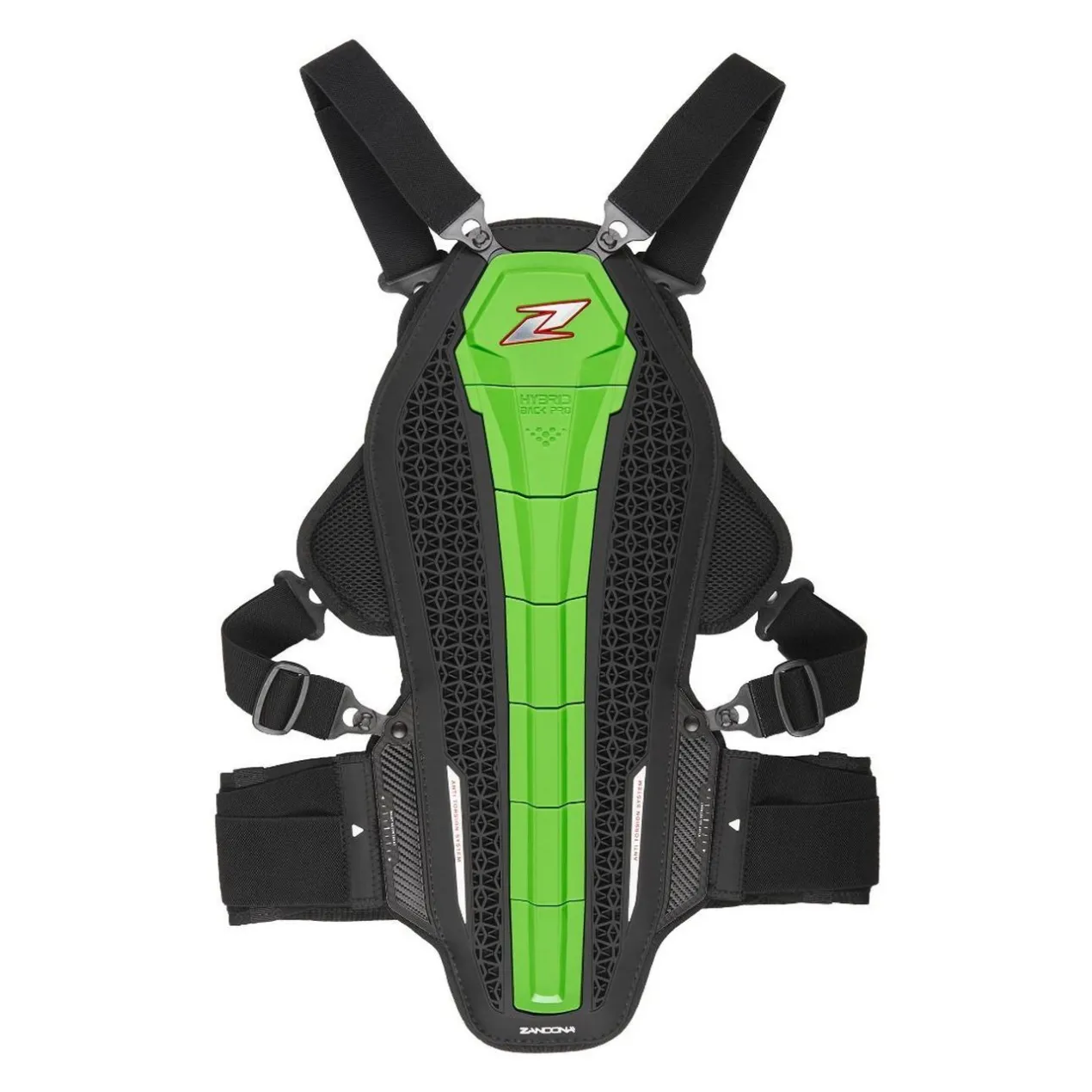 Protezione Dorsale E Pettorale Zandona Hybrid Armour X6 Verde