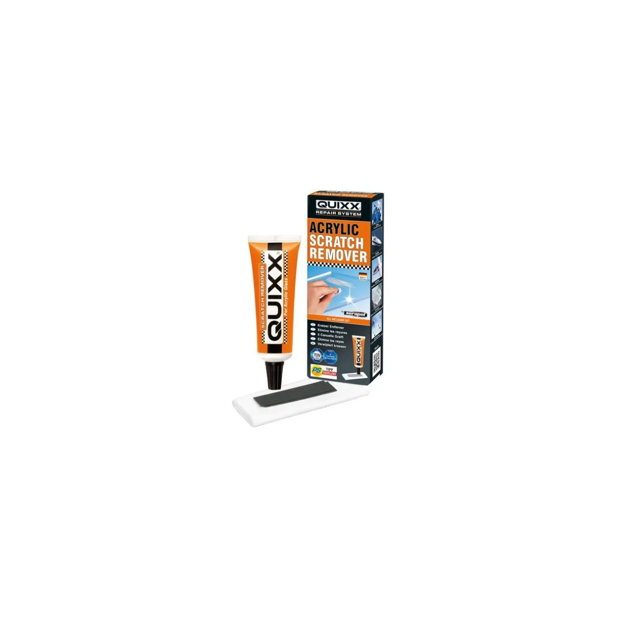 Quixx-xerapol Lampa Rimuovi Graffi Superfici In Acrilico
