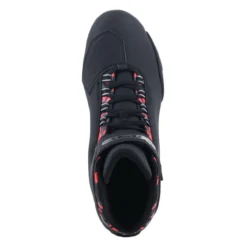 Scarpe Alpinestars Sektor Waterproof Shoe Black Dark Grey Red