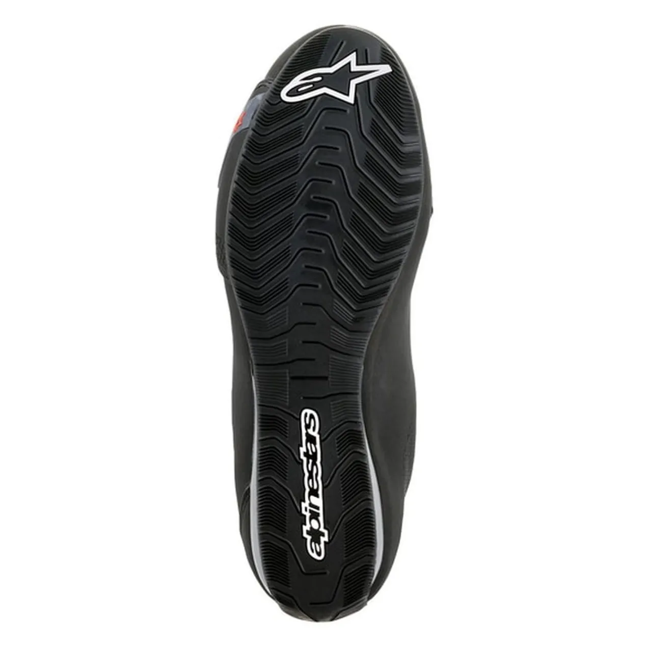 Scarpe Alpinestars Sektor Waterproof Shoe Black Dark Grey Red
