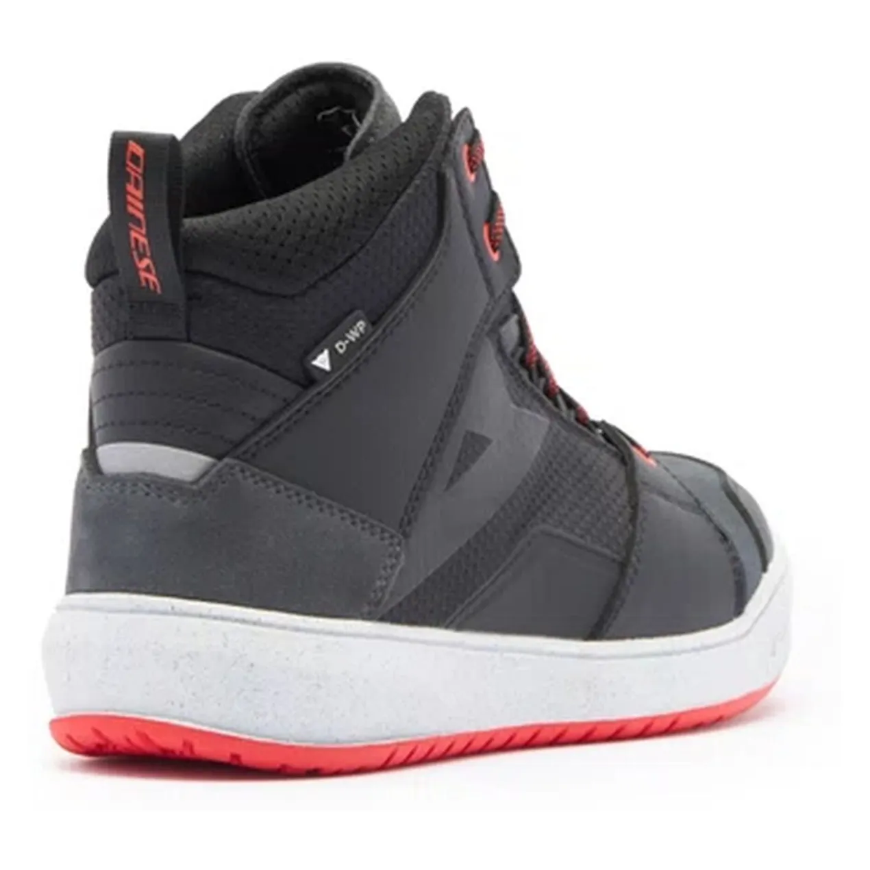 Scarpe Dainese Suburb D-wp Black/white/red-lava