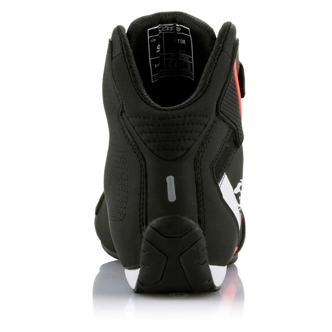 Scarpe Moto Alpinestars Sektor Shoe Black White Red