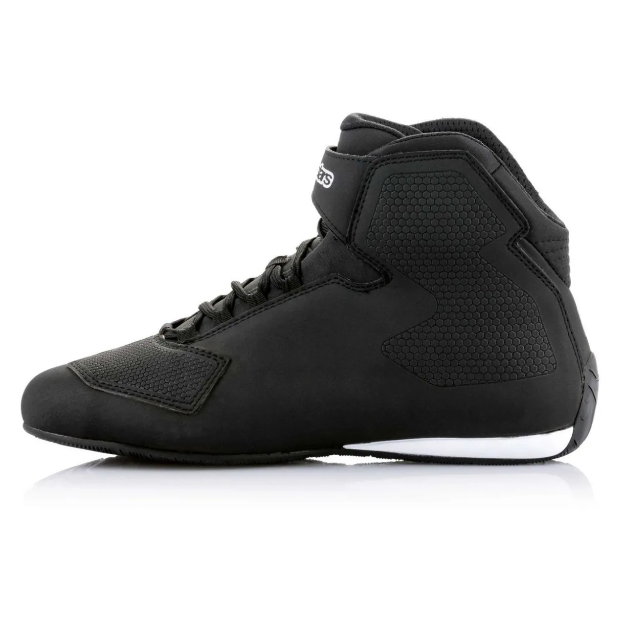 Scarpe Moto Alpinestars Sektor Shoe Black White Red