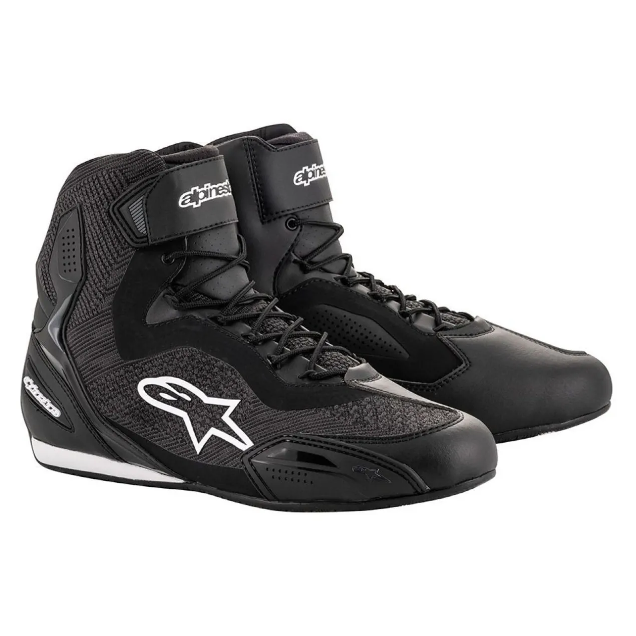 Scarpe Touring Alpinestars Faster-3 Rideknit Black