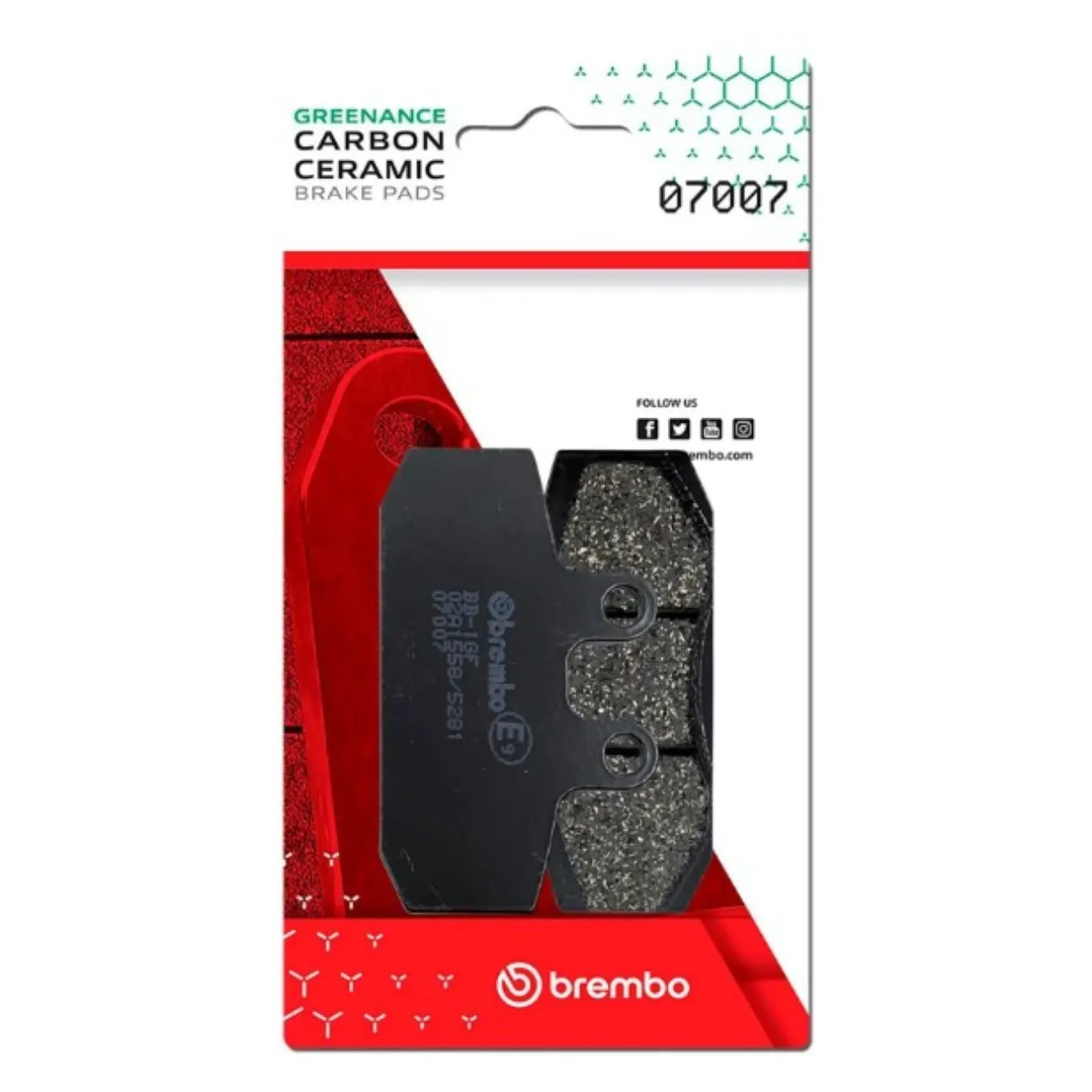 Set Pastiglie Brembo 07007 Scooter