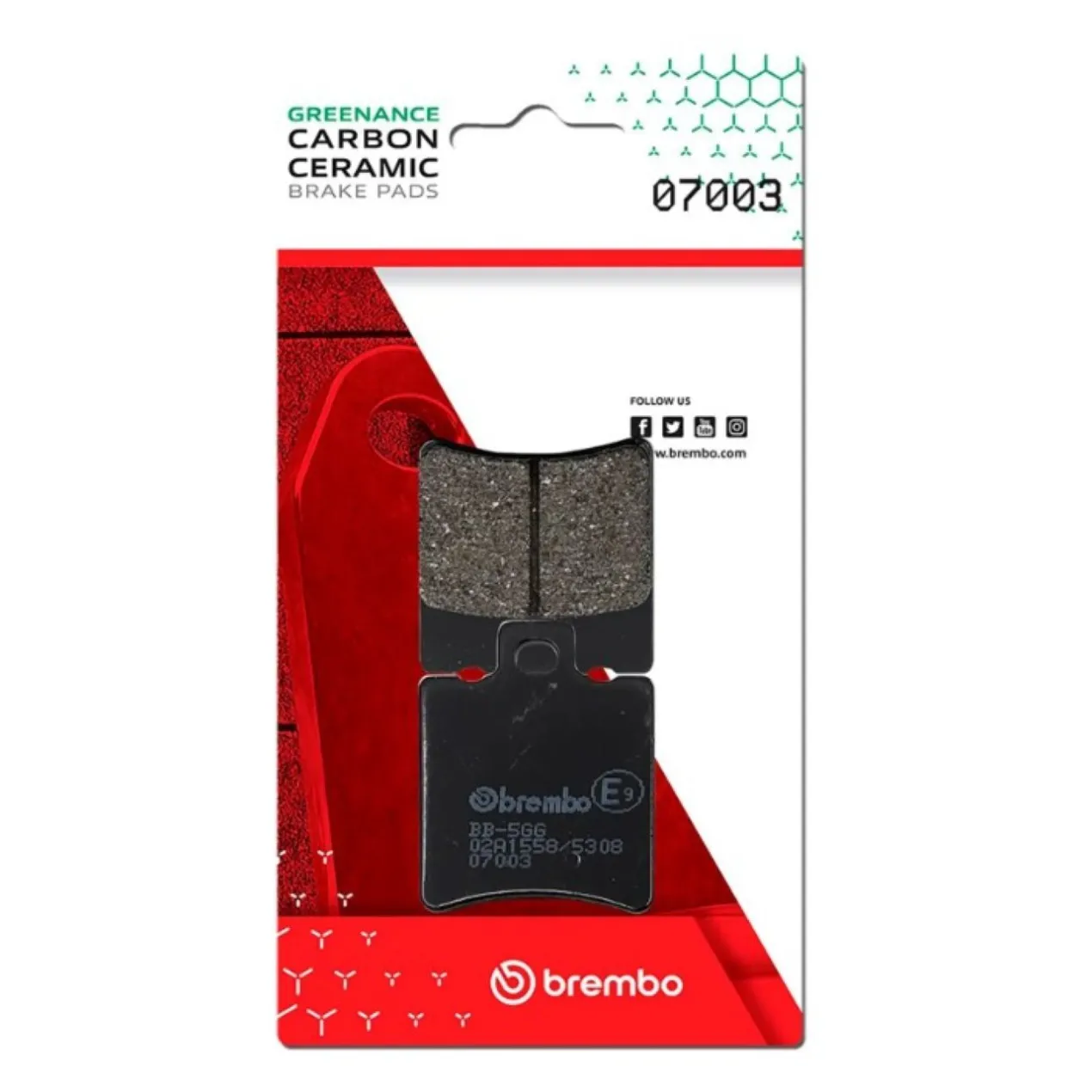 Set Pastiglie Brembo 07003 Scooter