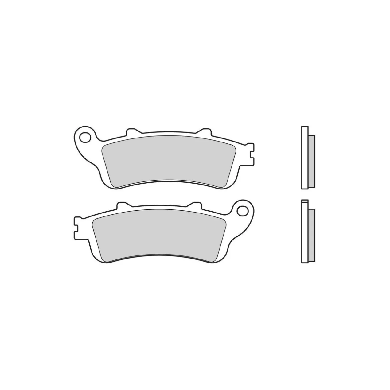 Set Pastiglie Brembo 07072 Scooter